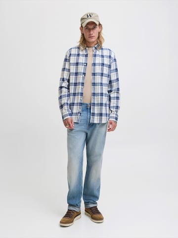 JACK & JONES Средняя посадка Рубашка 'JPRBlubrook' в Синий