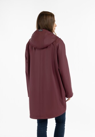 Manteau fonctionnel 'Bridgeport' Schmuddelwedda en rouge