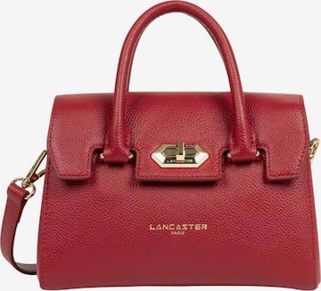 LANCASTER Paris - Bolso de mano 'Lancaster Sac à main A rabat avec fermoir Mini Milano Cosmos 547-79 Rouge' en rojo: frente