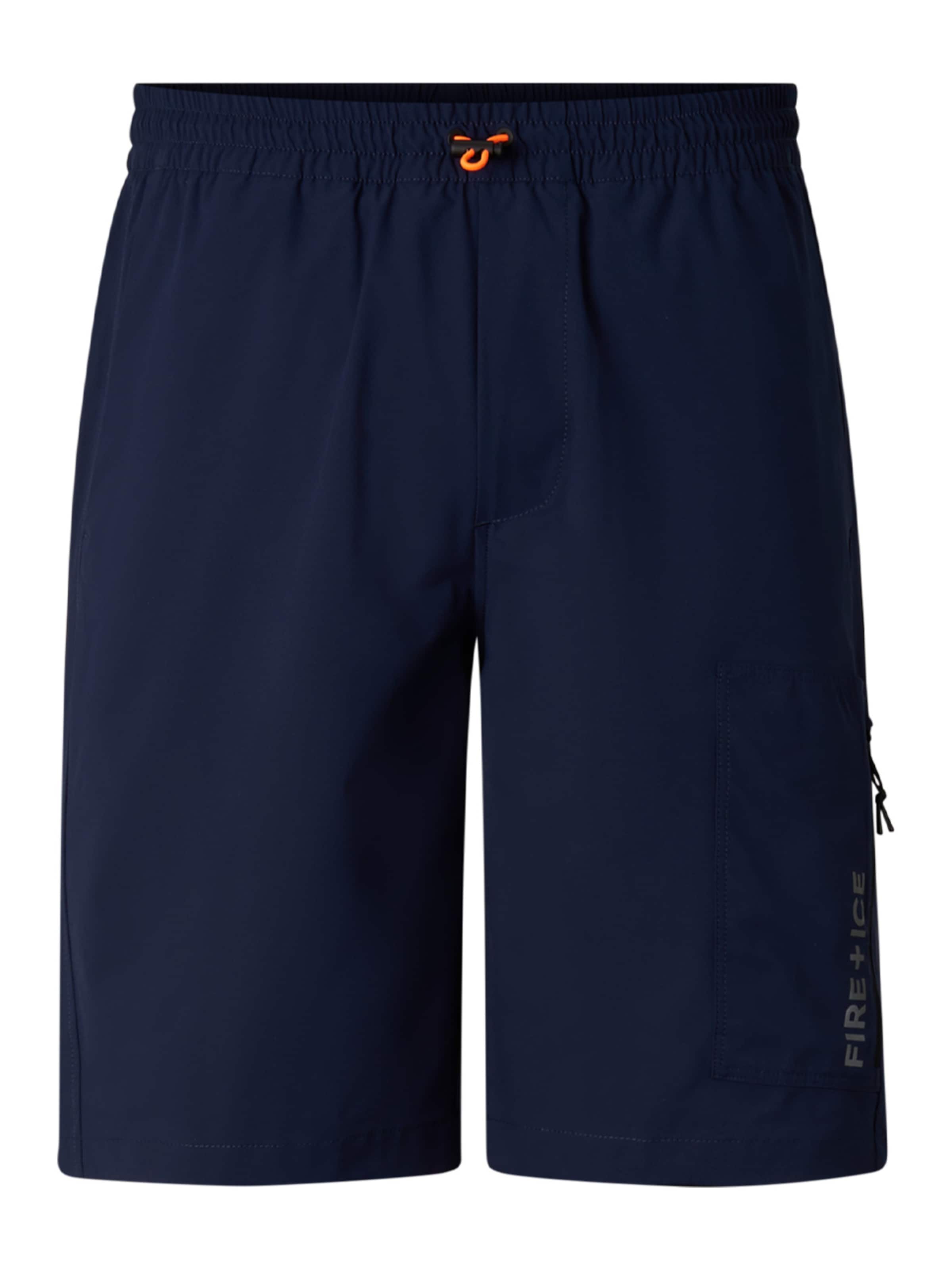 Bogner Fire + Ice Regular Sportshorts 'Pavel' in Blau: Vorderseite