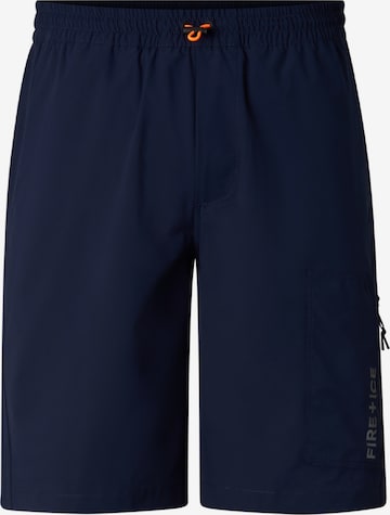 Bogner Fire + Ice Regular Sportshorts 'Pavel' in Blau: Vorderseite