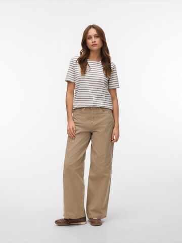 VERO MODA T-Shirt 'VMABBY' in Weiß