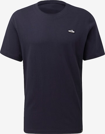 T-Shirt ADIDAS ORIGINALS en bleu : devant