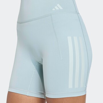 ADIDAS PERFORMANCE Skinny Workout Pants in Green