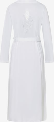 Hanro Dressing Gown ' Paola ' in White