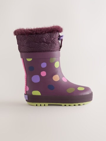 Next Rubber boot in Purple