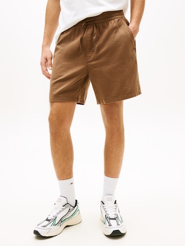 Tommy Jeans Regular Broek in Bruin