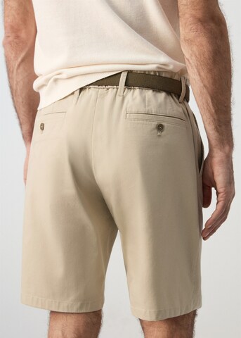MANGO MAN Regular Shorts 'Gracia' in Beige