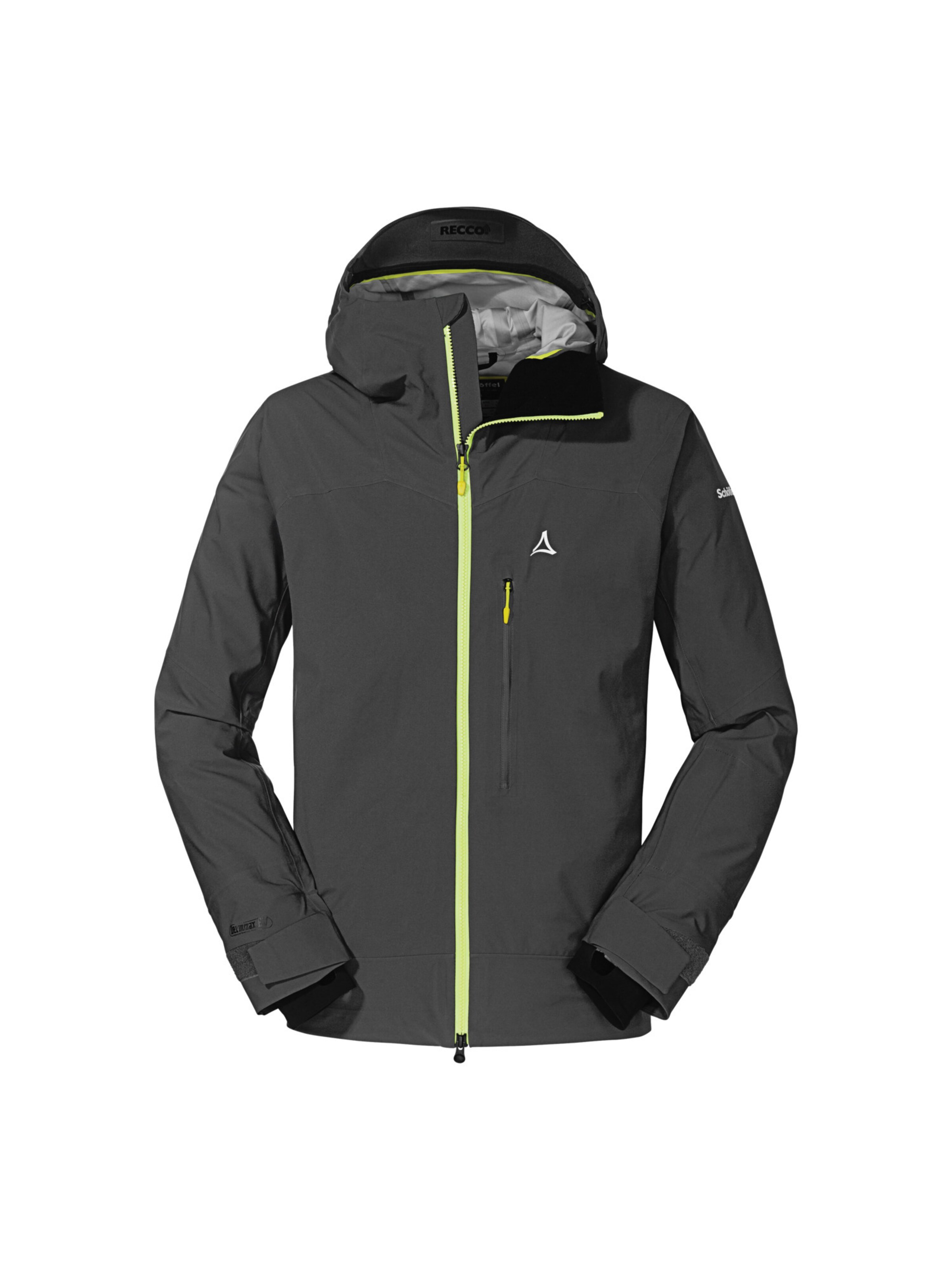 Giacca per outdoor 'Pizac' di Schöffel in grigio: frontale