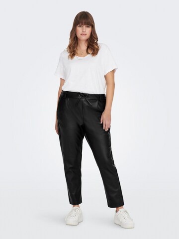 ONLY Carmakoma - regular Pantalón 'CARGOLDTRASH' en negro