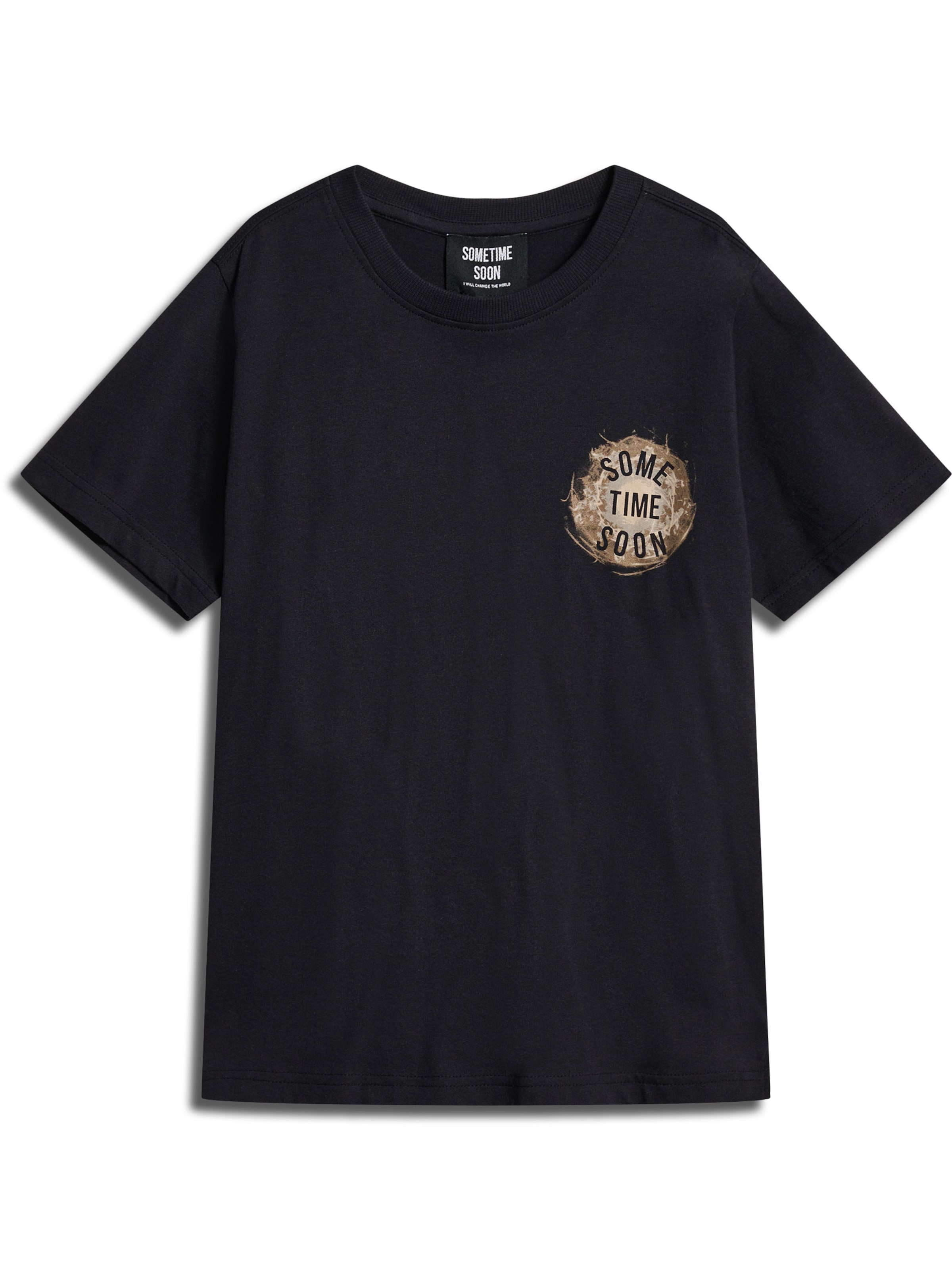 SOMETIME SOON Shirt in Black: front