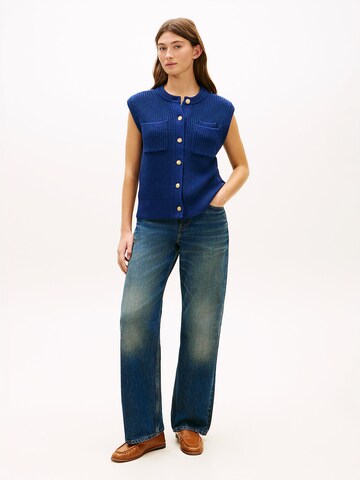 TOMMY HILFIGER Knitted vest in Blue