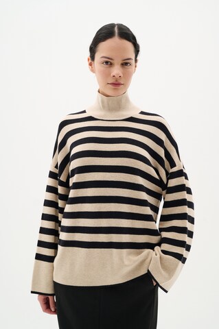 InWear Sweater 'GittelIW' in Beige: front