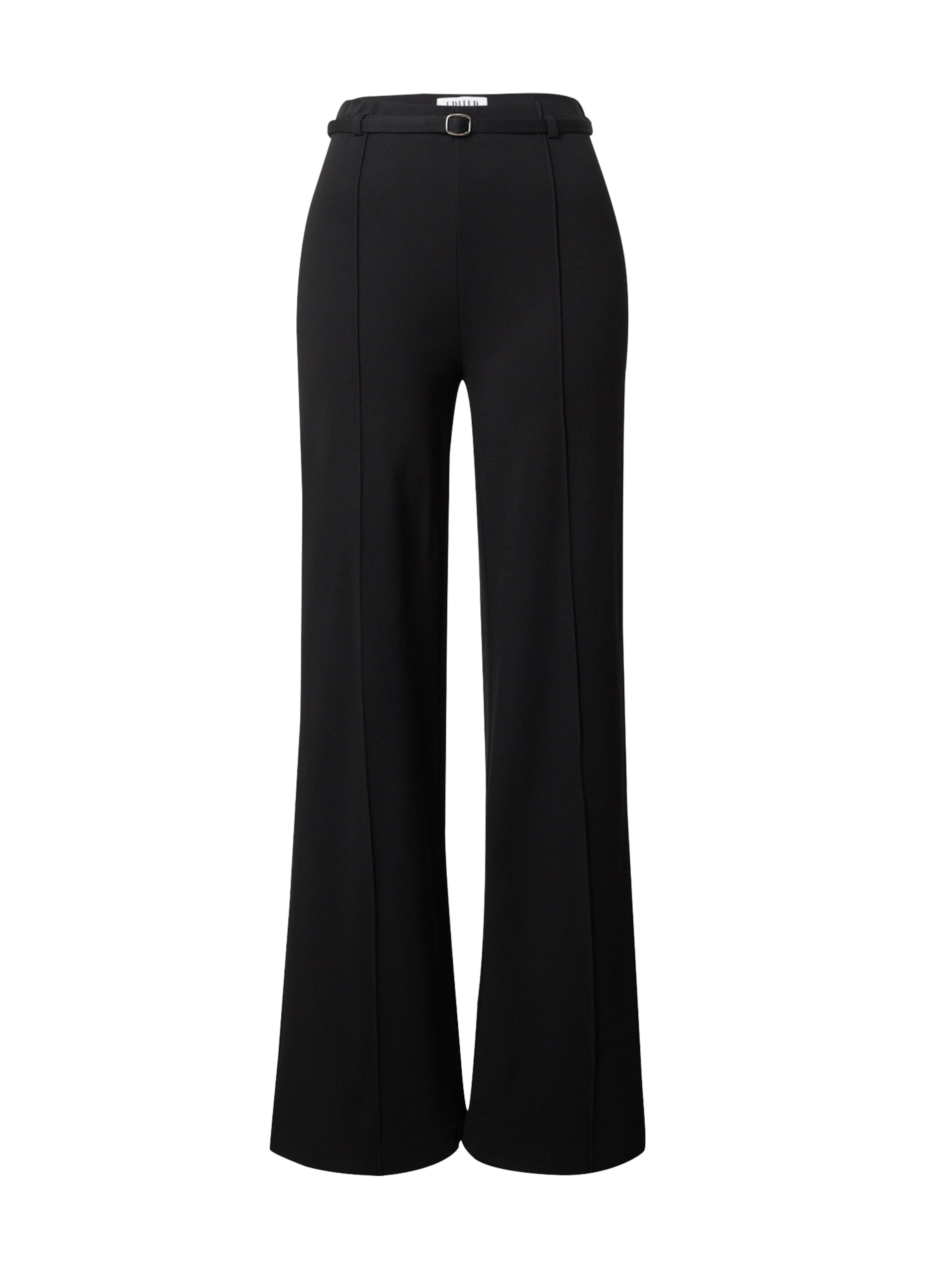 EDITED Flared Pants 'Xiara' in Black: front