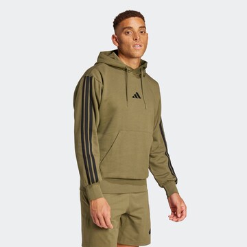 ADIDAS SPORTSWEAR Αθλητική μπλούζα φούτερ 'Essentials' σε πράσινο