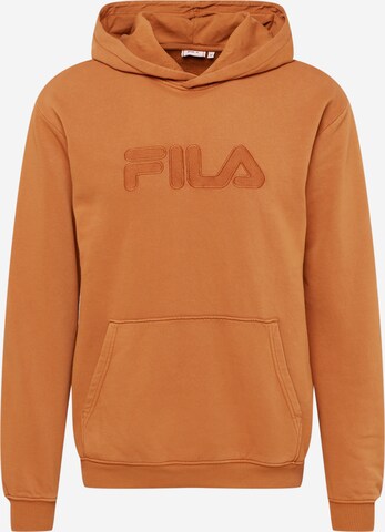 FILA Sweatshirt 'Bischkek' in Brown: front