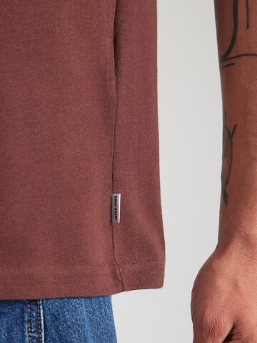 JACK & JONES Μπλουζάκι σε καφέ
