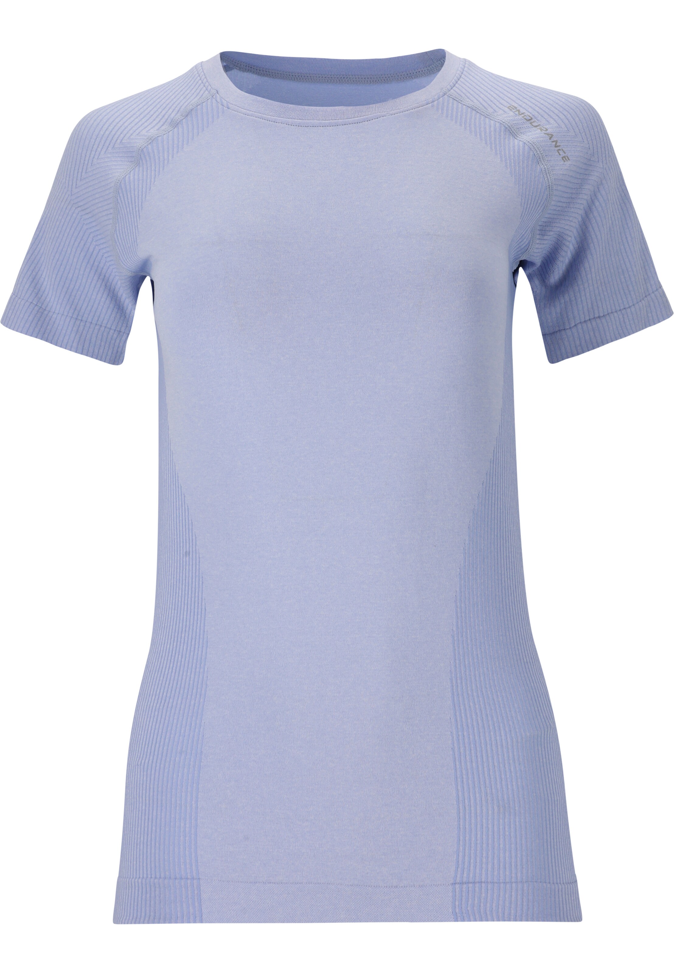 ENDURANCE Functioneel shirt 'HALEN' in Lila: voorkant