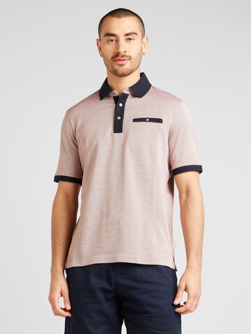 bugatti Poloshirt in Orange: Vorderseite