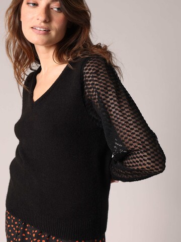 Pull-over 'Sijade' Deeluxe en noir