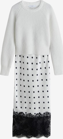 Abito in maglia di Next in bianco: frontale