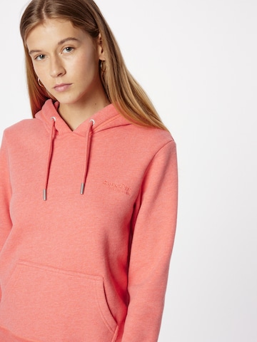 Superdry Sweatshirt 'Essential' in Orange