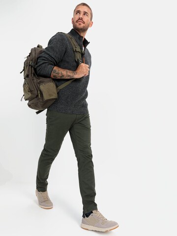 CAMEL ACTIVE Regular Regular Fit 5-Pocket Hose mit Fütterung in Grün