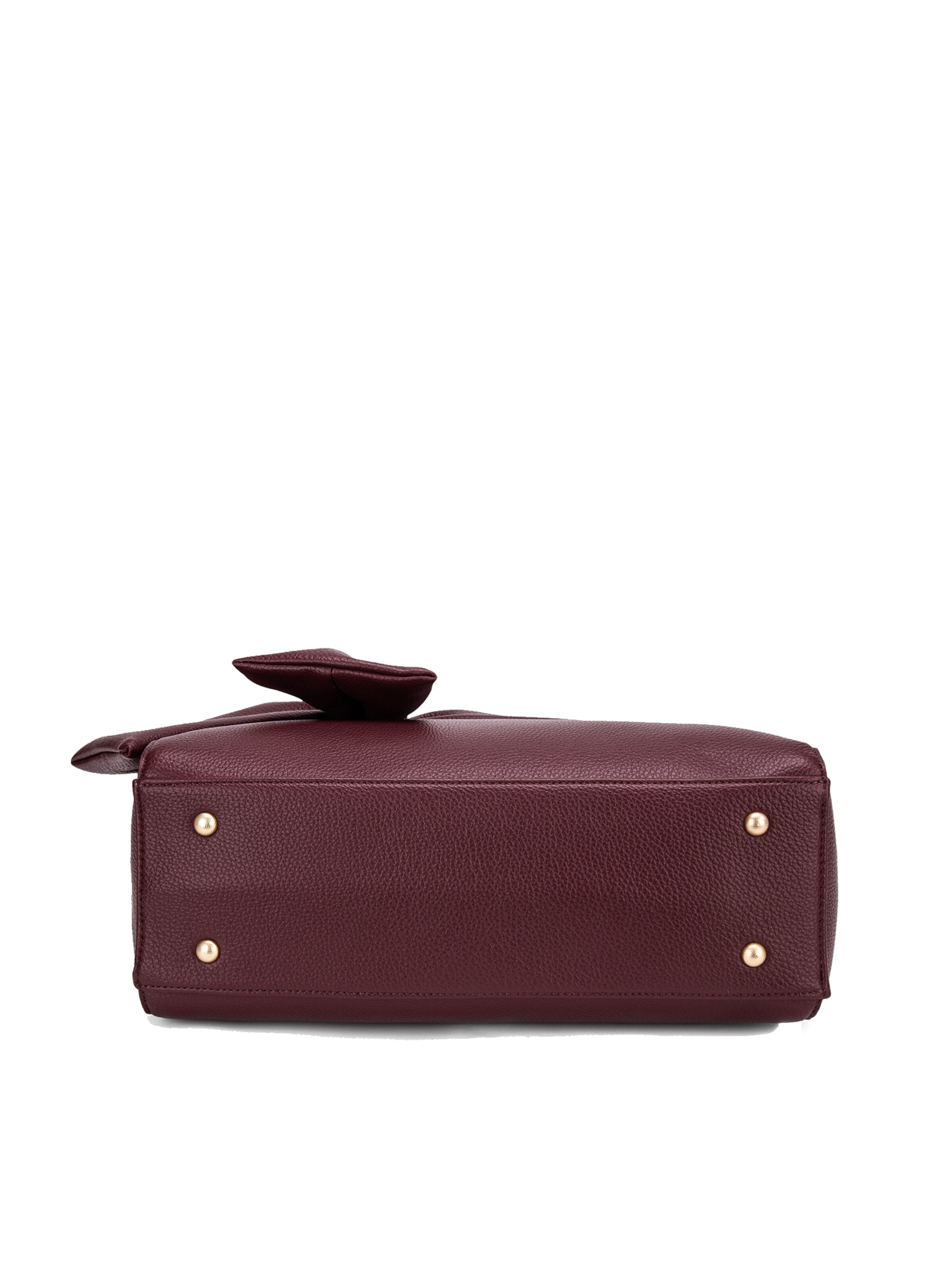 Borsa a spalla 'Borsa a Spalla Donna Velvetine Elite - Pelle Vegana PU con Fiocco' di Diana&Co. in rosso