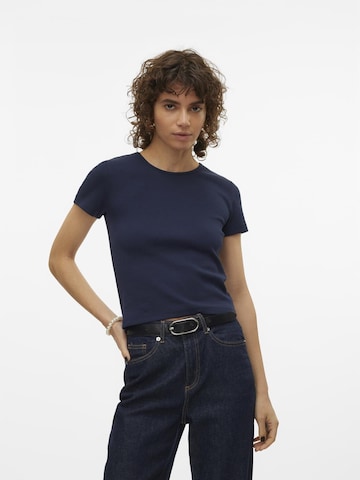 VERO MODA Shirt 'CHLOE' in Blue: front