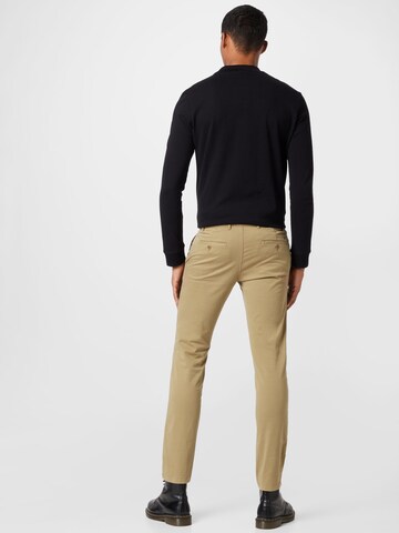 TOMMY HILFIGER Slimfit Chino kalhoty – béžová