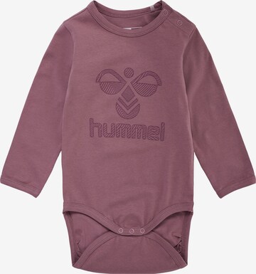 Hummel Rompertje/body in Lila: voorkant