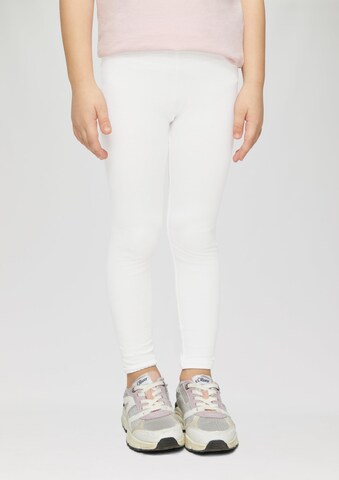 s.Oliver Skinny Leggings in Weiß: Vorderseite