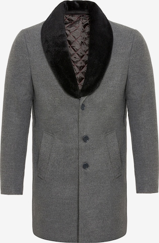 Redbridge Between-Seasons Coat in Grey: front