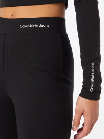 Calvin Klein Flared Leggings 'Milan' in Schwarz