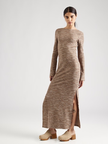 VERO MODA Knit dress 'KATE' in Brown