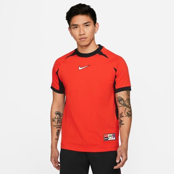 Maglia trikot di NIKE in rosso: frontale