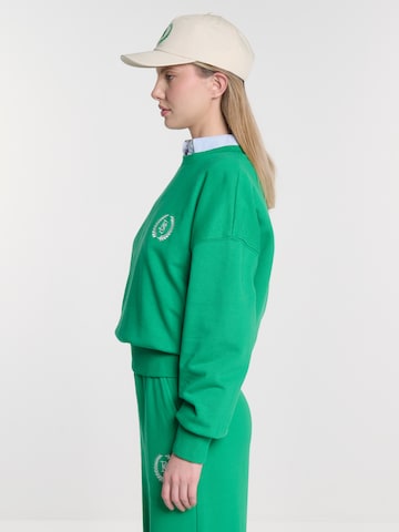 Sweat-shirt 'SPRINGA' BIG STAR en vert