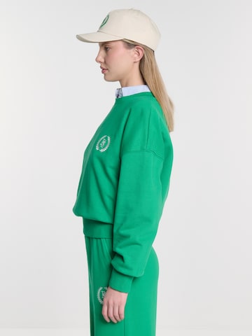 BIG STAR Sweatshirt 'SPRINGA' in Groen