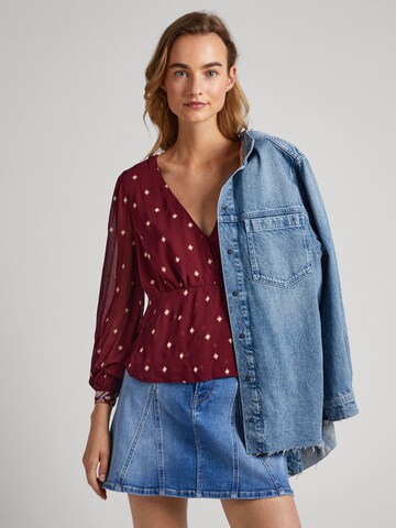 raudona Pepe Jeans Palaidinė 'Graciella': priekis