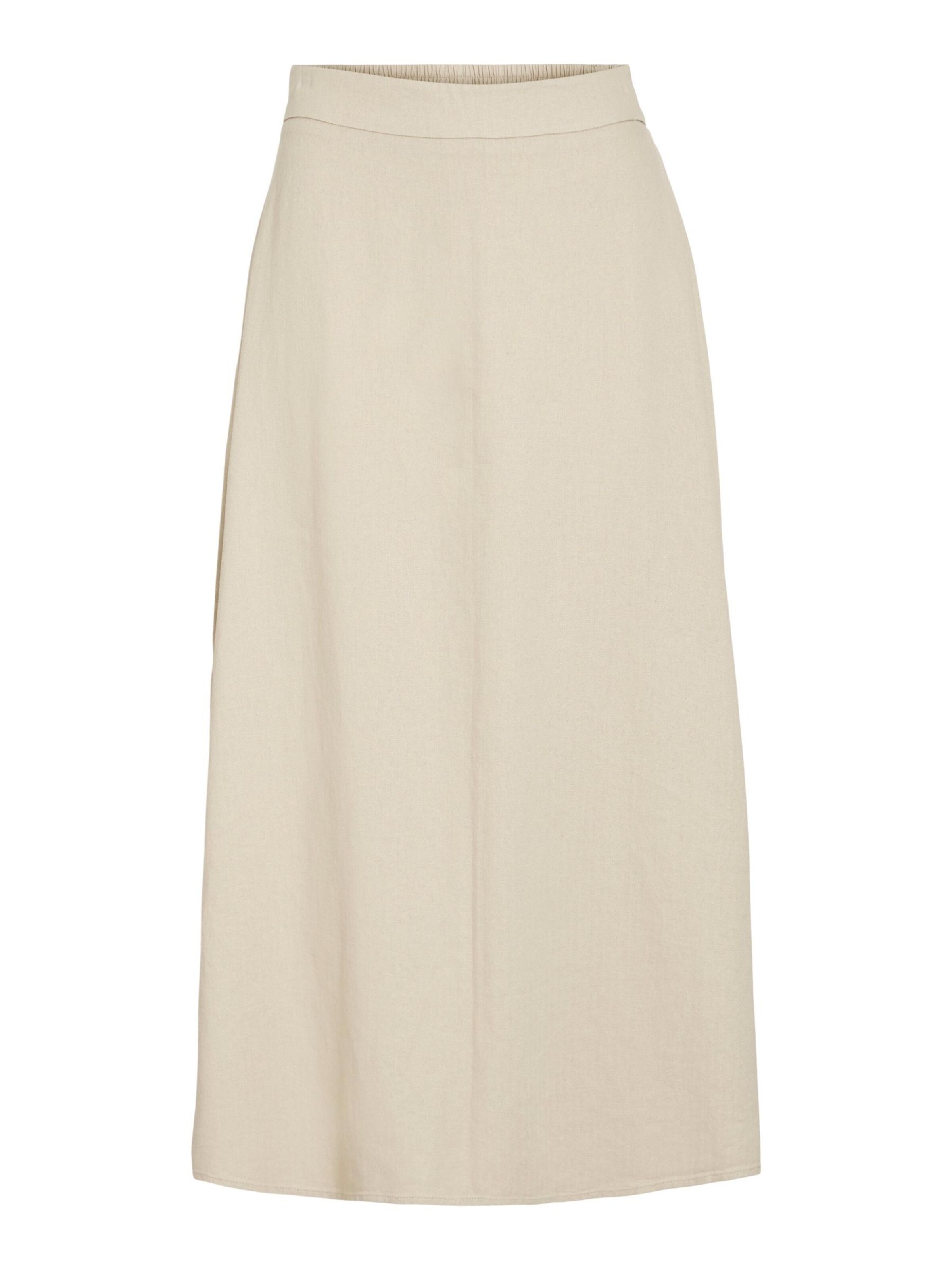 VILA Rok in Grijs: voorkant