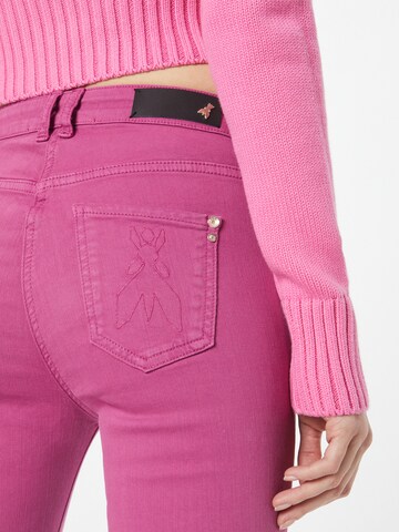 PATRIZIA PEPE Skinny Jeansy w kolorze różowy