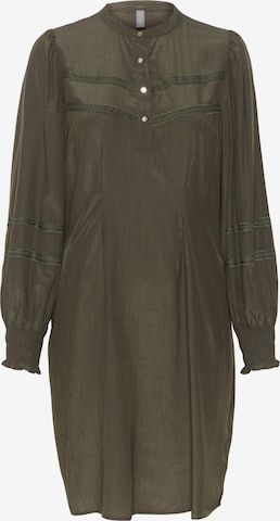 CULTURE Shirt Dress 'Asmine' in Green: front