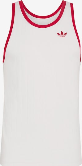 ADIDAS ORIGINALS Camisa em XS em vermelho / branco, Vista do artigo