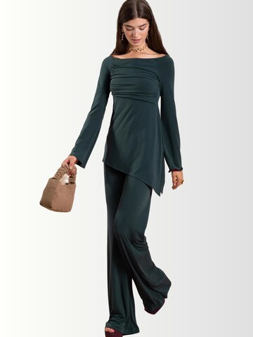 Loosefit Pantalon THE-ARE en vert