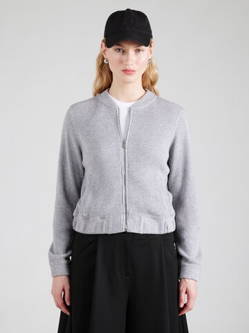 Veste de survêtement QS en gris : devant