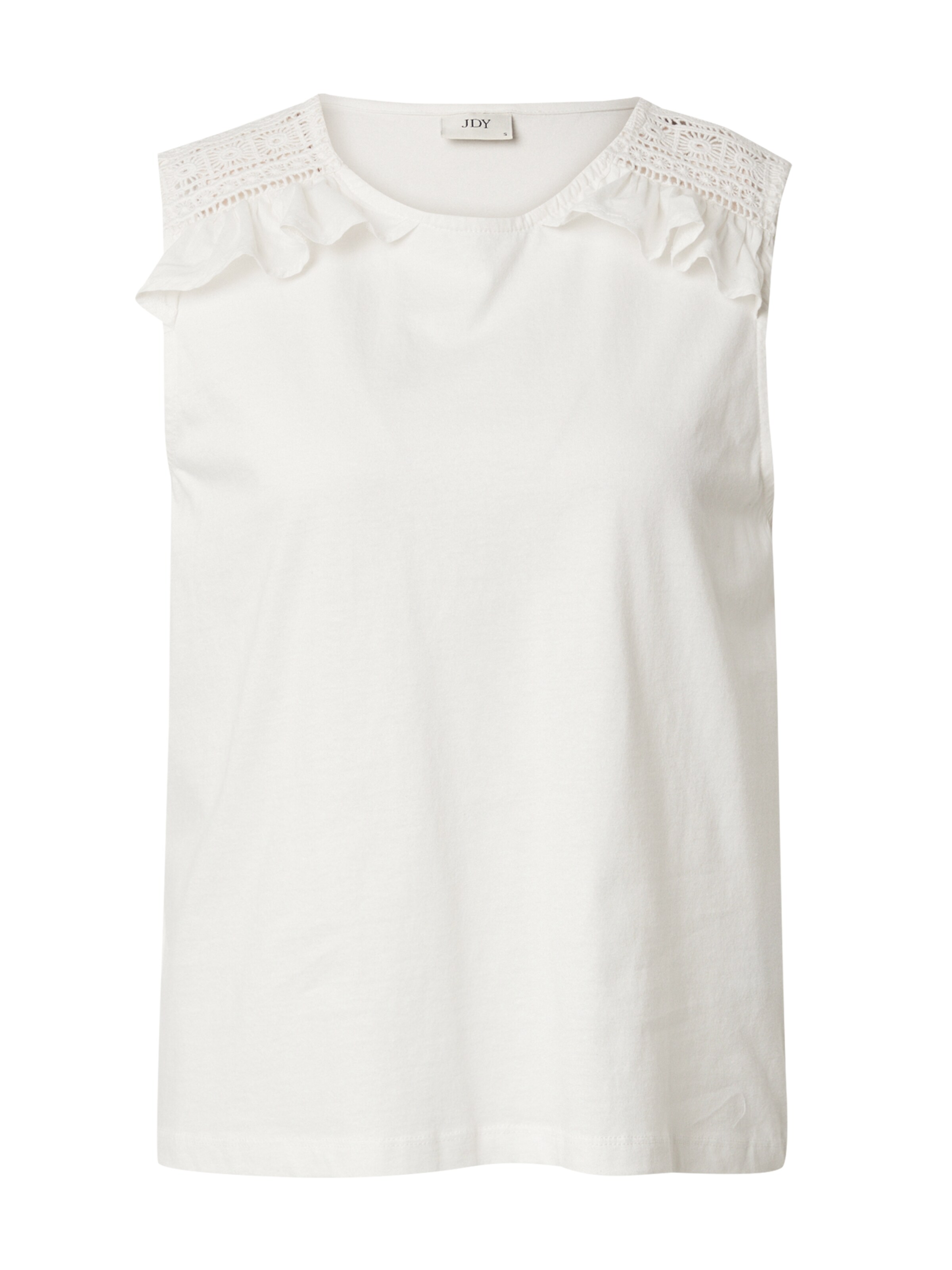 JDY Top 'JDYOKRA' - Biela: predná strana