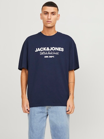 JACK & JONES T-shirt 'GALE' i blå: framsida