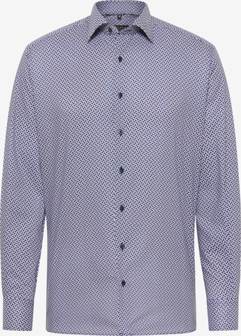 ETERNA Regular fit Button Up Shirt in Blue: front