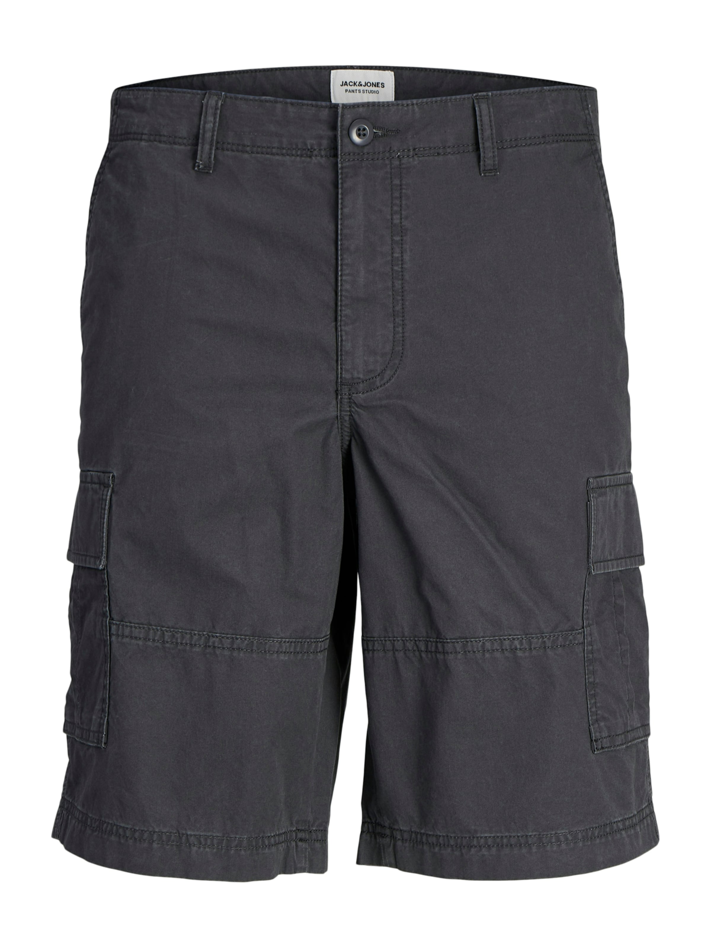 Regular Pantalon cargo 'JWHZEUS' JACK & JONES en gris : devant