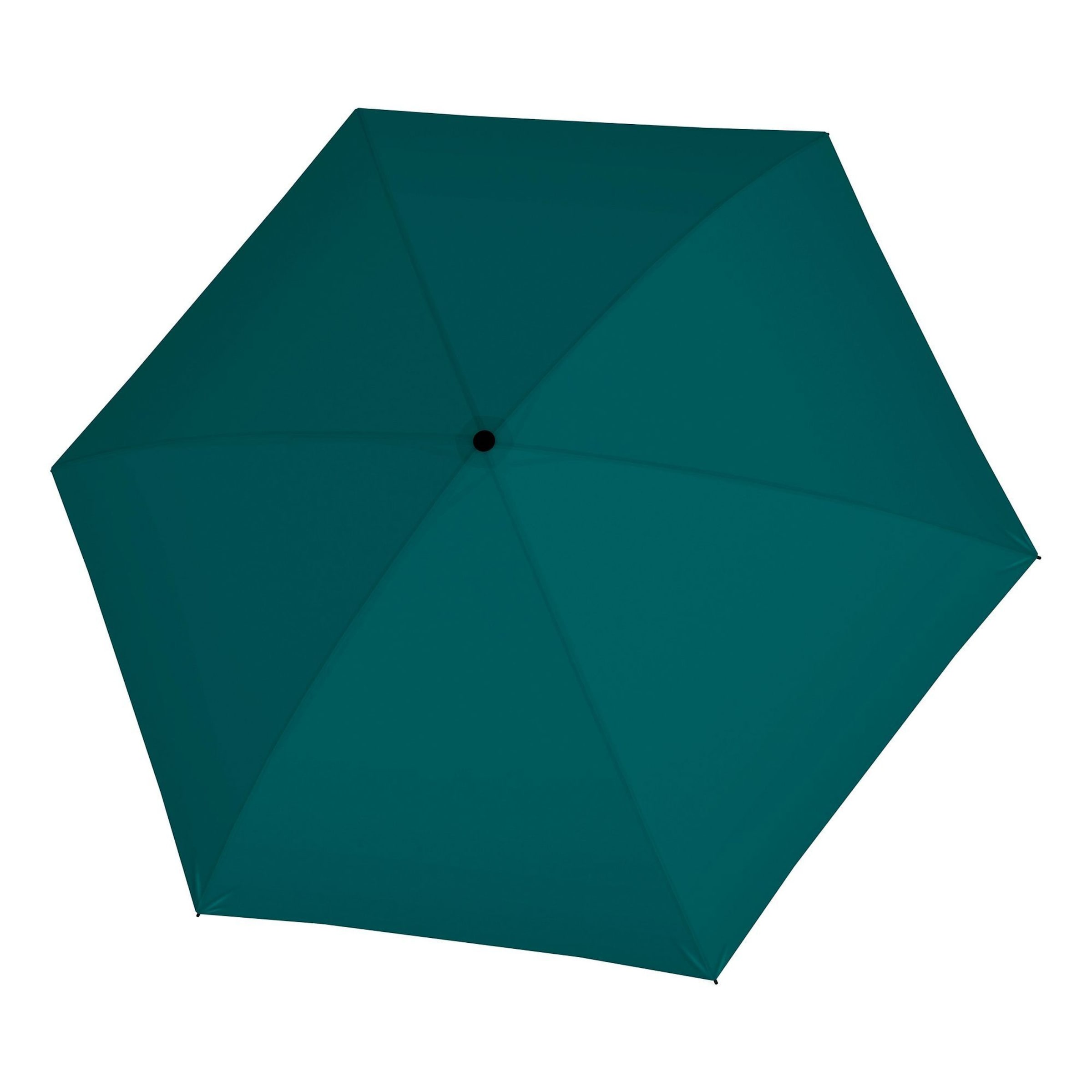 Doppler Paraplu 'Fiber Compact Magic' in Blauw: voorkant
